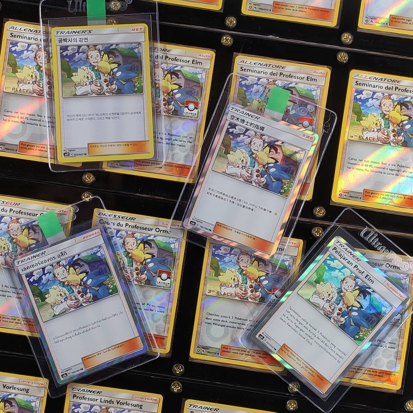 My assortment of Professor Elm's Lecture cards (picture from my Instagram feed).